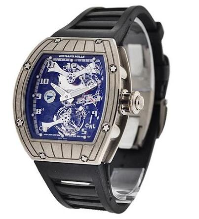Replica Richard Mille RM 014 Tourbillon White gold Watch